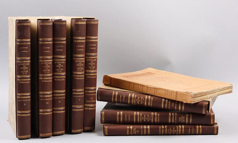 BÖCKER, 9 vol, konsthistoria.