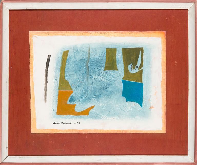 Max Salmi, "Nainen ja lintu" (Kvinnan och fågeln).