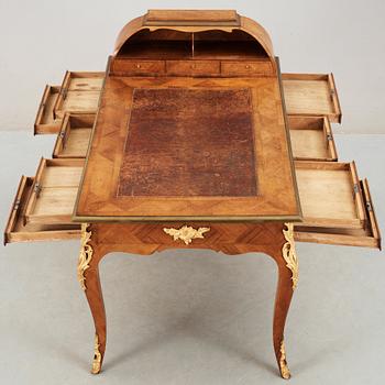 A Swedish Rococo 18th century writing table.