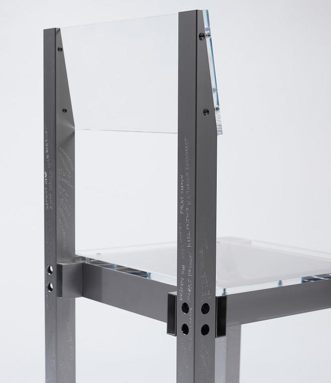 Fredrik Paulsen, stol, unik, "Chair One, Heroes", JOY, 2024.