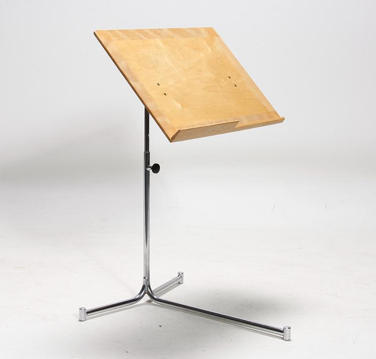 LÄSBORD, Bruno Mathsson, Firma Karl Andersson, Värnamo. Brännmärkt, 1972.