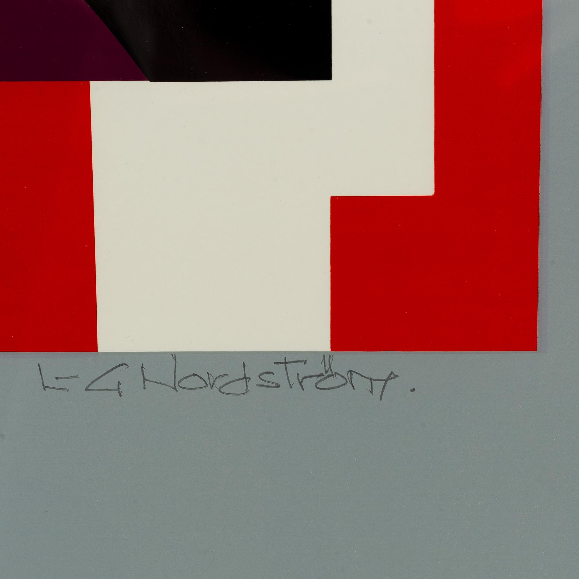 Lars-Gunnar Nordström, silkscreen in color, signed and numbered A.P.