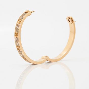 A Cartier "Love" bracelet.