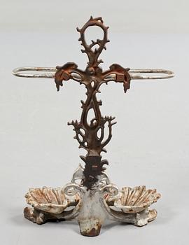 PARAPLYSTÄLL, gjutjärn, 1900-talets första hälft.
