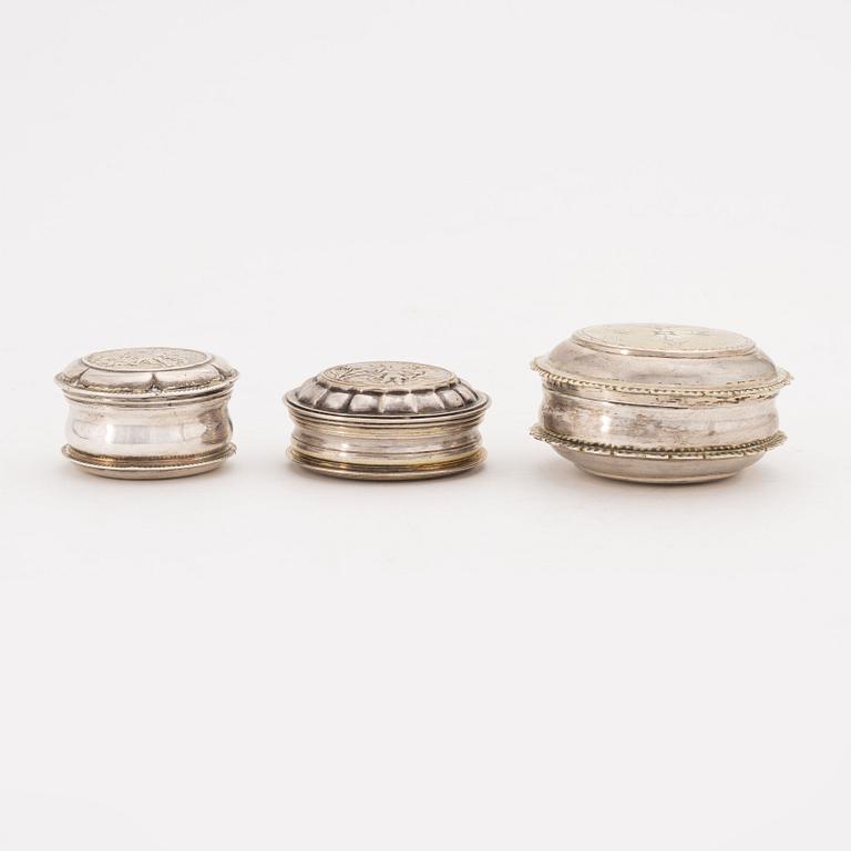 Kyrkdosor, 3st, 17/1800-tal.