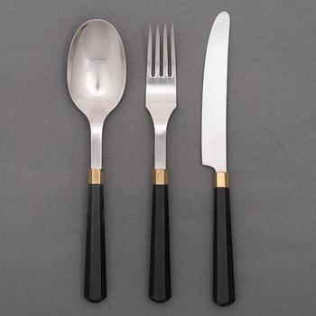 A 11-piece set of 'Kaleva' cutlery for Hackman Finland. Model designed in 1976.