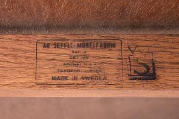 SOFFBORD, jakaranda, Ib Kofod-Larsen för Seffle Möbelfabrik, 1960-tal. CITES-intyg.