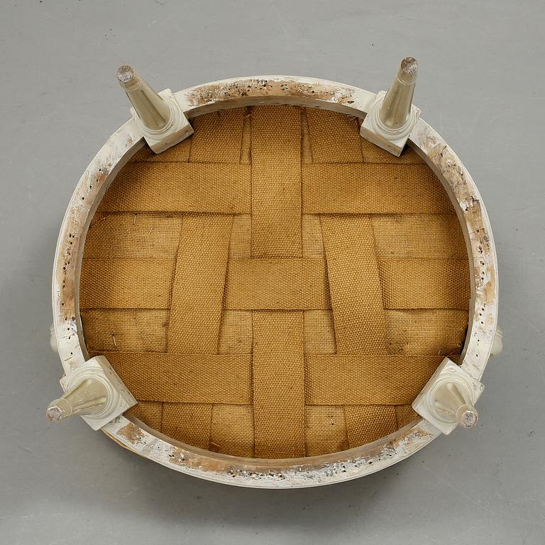 KARMSTOL, gustaviansk, 1700-tal.