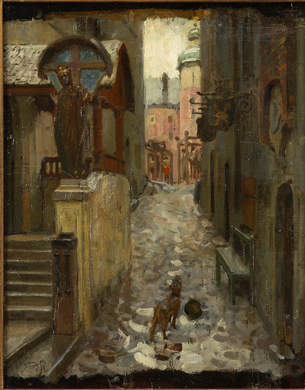 Georg von Rosen, Study for “Efter Stockholms blodbad”.