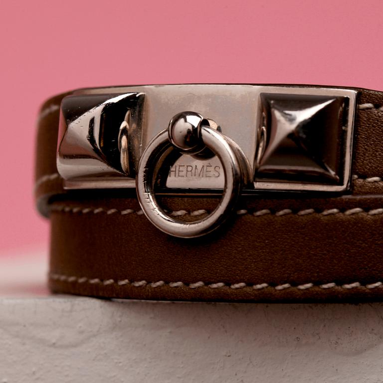 ARMBAND, '"Rivale Double Tour - Double Wrap", Hermès.