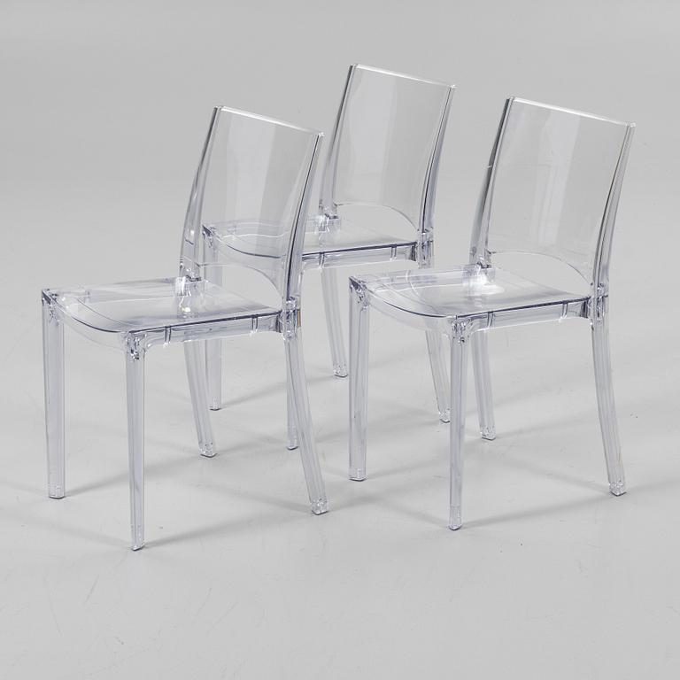 Chairs, 3 pcs, B-Side by Grandsoleil, 2000s.
