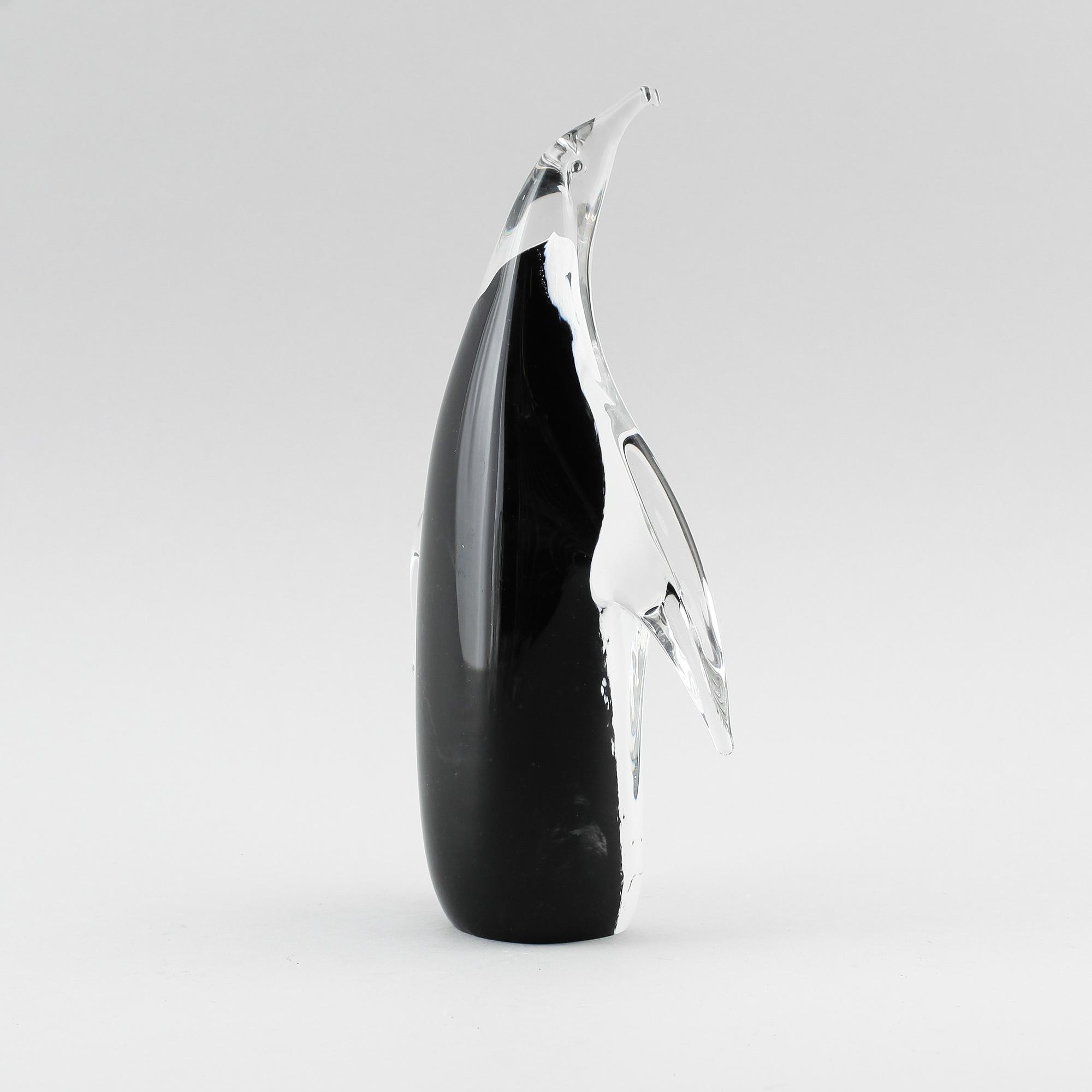 FIGUR, glas, FM konstglas, Ronneby, 1900-talets andra hälft.