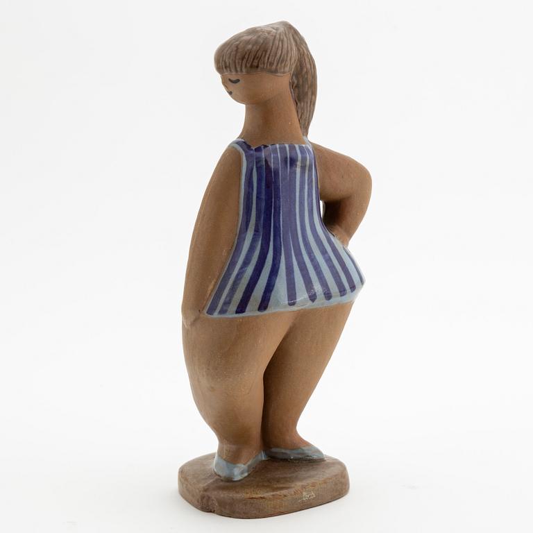 Lisa Larson, a 'Dora' stoneware figurine from the series 'ABC-flickorna', Gustavsberg.
