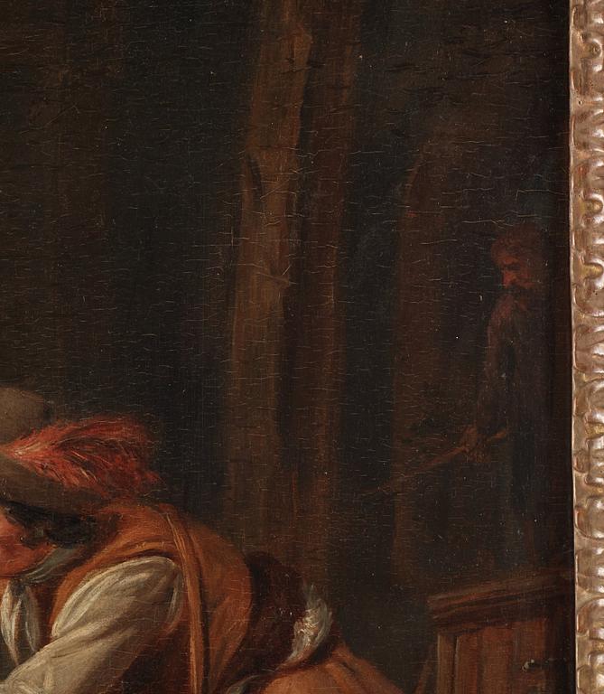 Jean-Baptiste Greuze Circle of, In the kitchen.