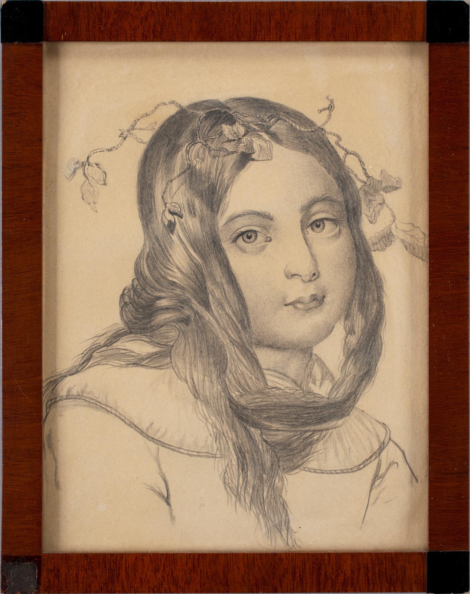 ELIZA ROSALIE OLIVECRONA, tillskriven, SAMT OKÄND KONSTNÄR, troligen England. teckningar 2 st.