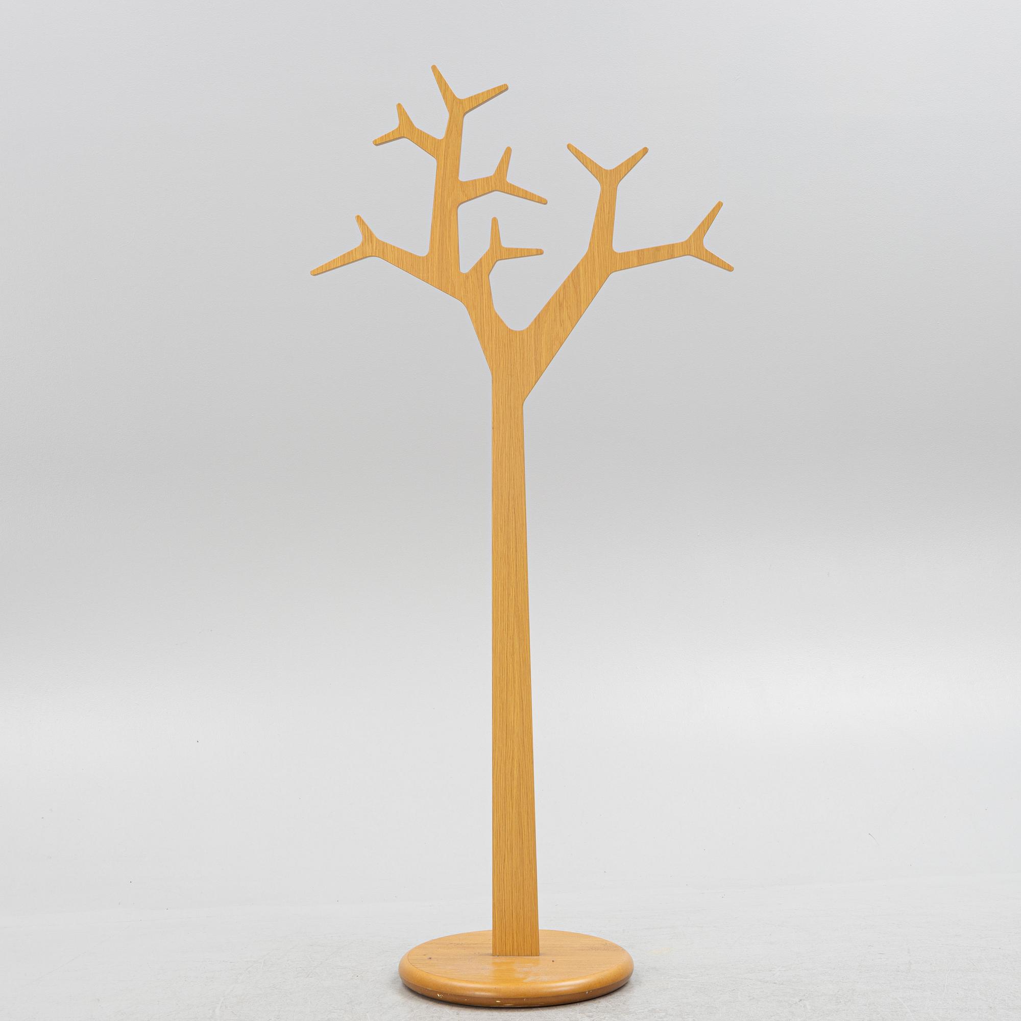 Michael Young & Katrin Oline, coat rack, "Tree Coat Hanger", Swedese, 21st century.
