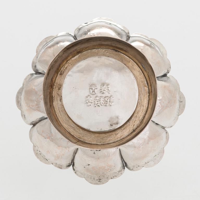 Malja, hopea, Hongkong, 1900-luku.