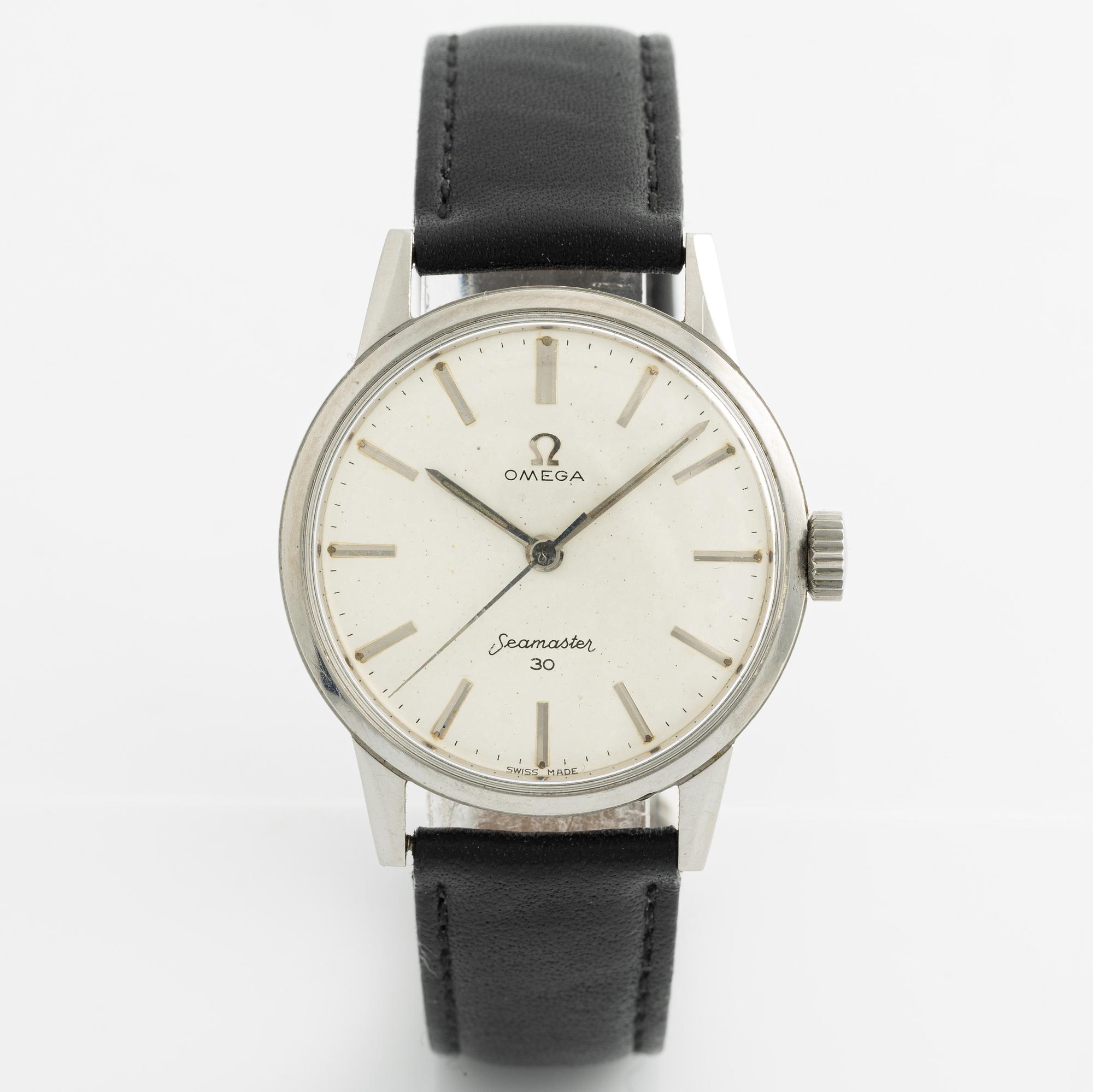 Omega, Seamaster 30, armbandsur, 35 mm.