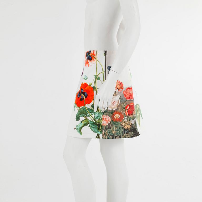 STELLA MCCARTNEY, a floral printed skirt, size 44.