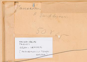 Tove Jansson, Sand Dunes.