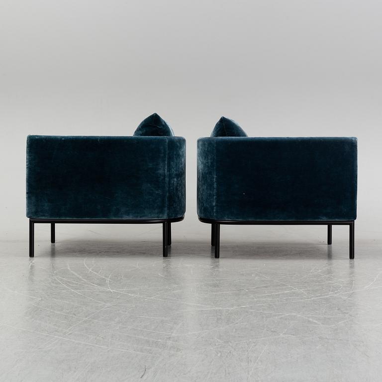 A pair of easy chaors, designed by Torill Slettvoll, "Piet" from SlettvolL 2010'S.