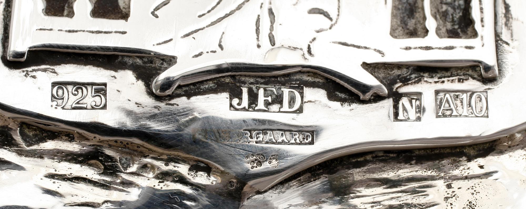 FAT, sterlingsilver, Jörgen Fruergaard, Norrköping 1975. Vikt ca 1490 g.