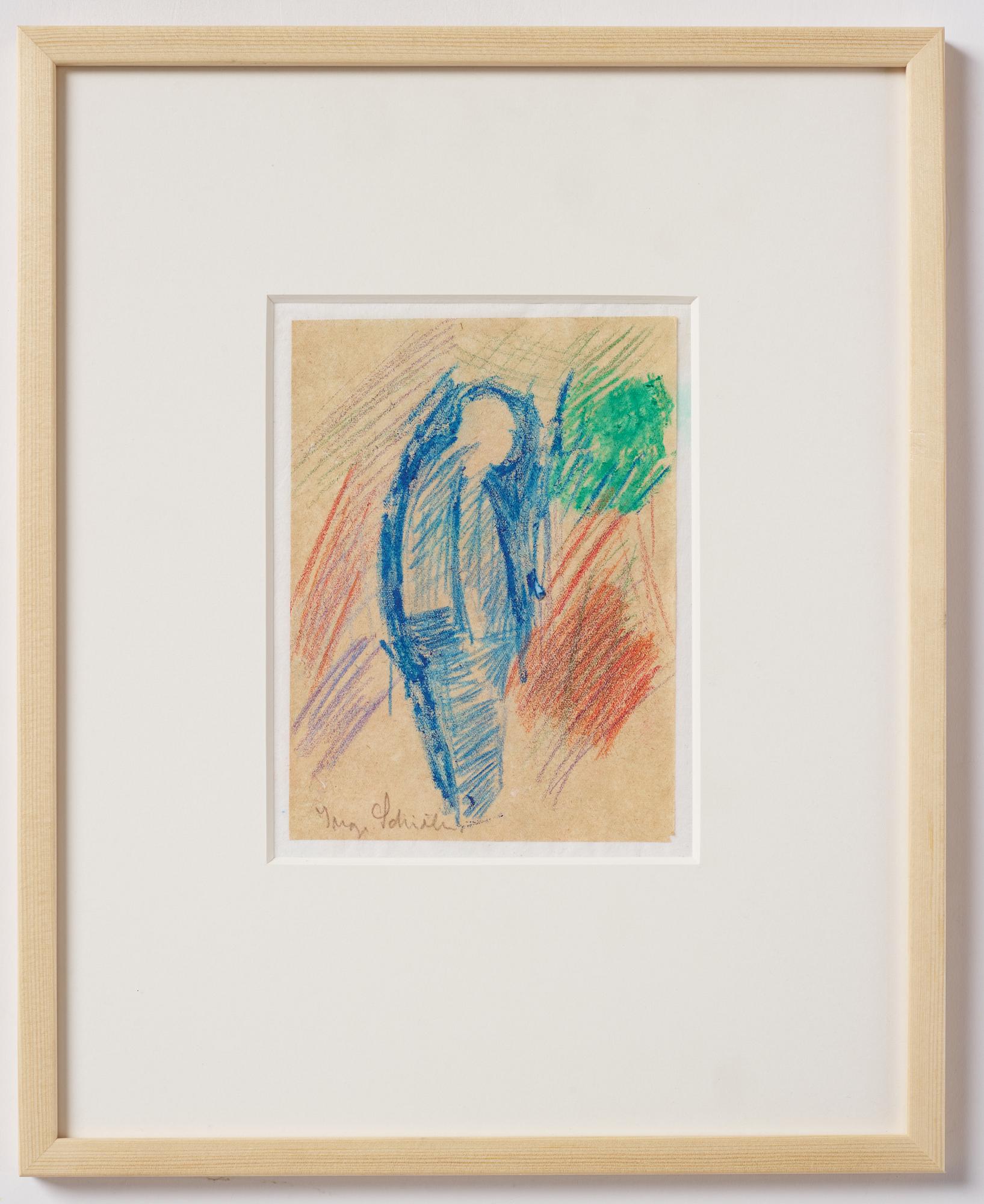 Inge Schiöler, Blå figur.
