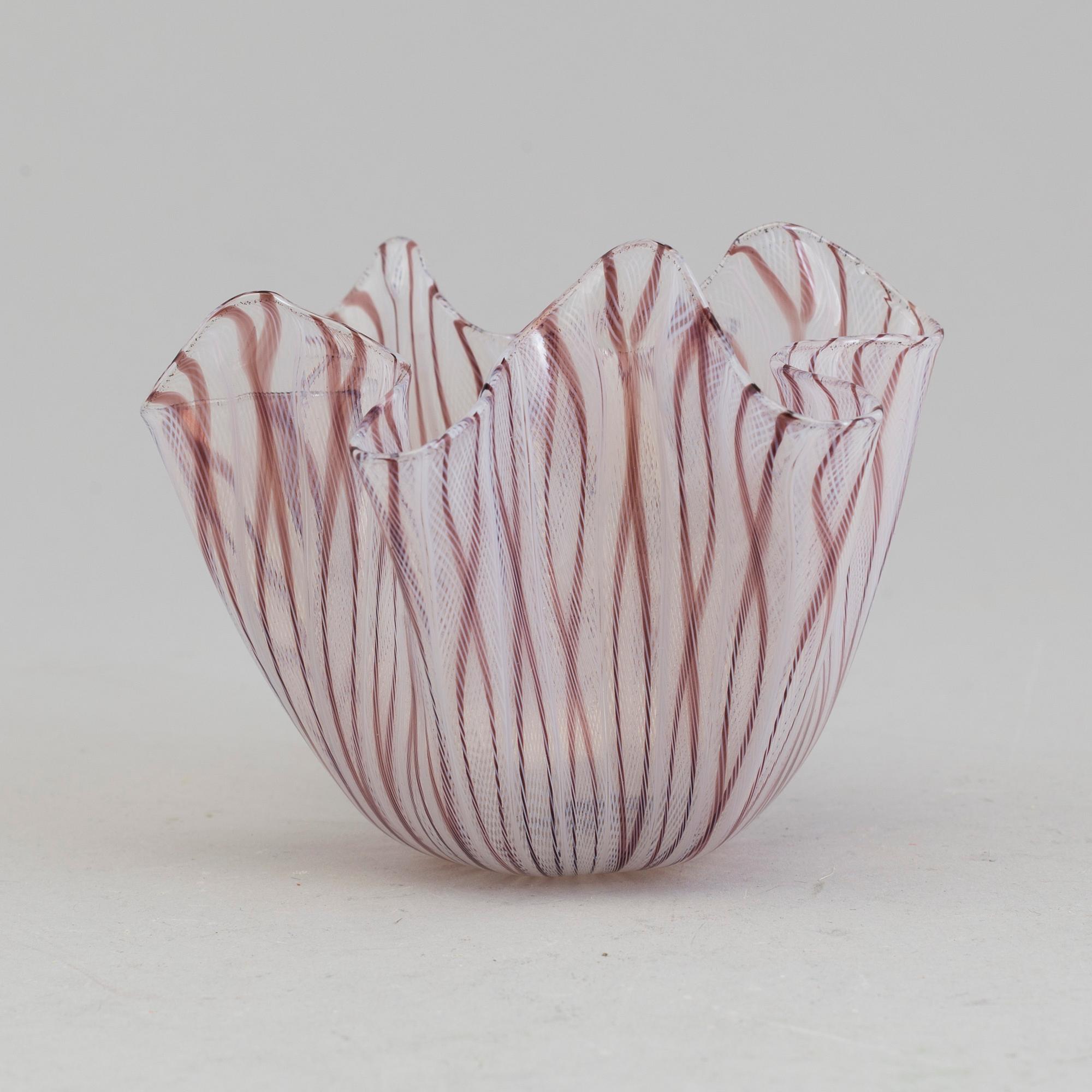 FULVIO BIANCONI & PAOLO VENINI, VAS, glas, Murano.