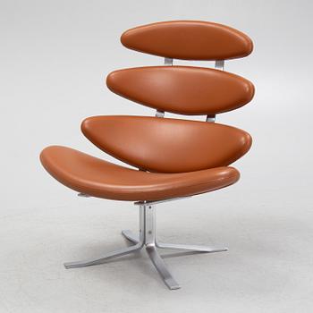 Poul Volther, a 'Corona EJ 5' lounge chair, Erik Jørgensen, Denmark.