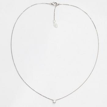 Cartier, halsband, "1895", 18K vitguld med briljantslipad diamant.