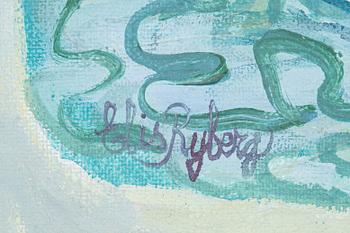 Elis Ryberg, olja på duk, signerad Elis Ryberg.