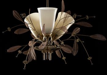 TAKARMATUR, Paavo Tynell, stämplad TT Taito Made in Finland. Total höjd 57 cm.