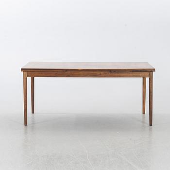 A Table from Slagelse Möbelvaerk A/S and 4 chairs, Niels Otto Møller, JL Møller. Denmark, 1960's.