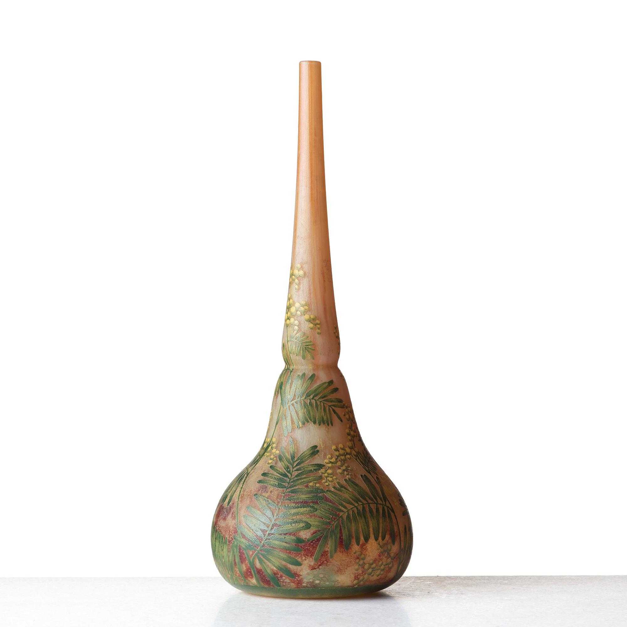 Daum, vas, Nancy, Frankrike, Art Nouveau.