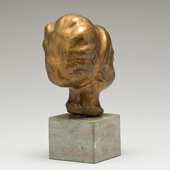 HELGE HÖGBOM, skulptur, brons. Signerad.