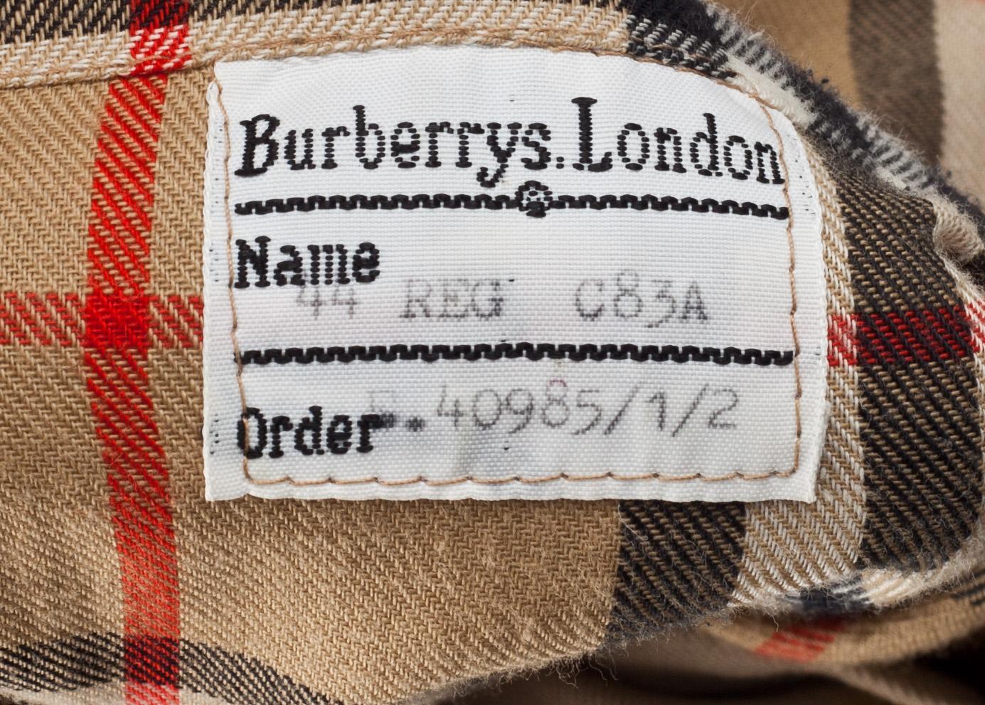 KAPPA, Burberrys.