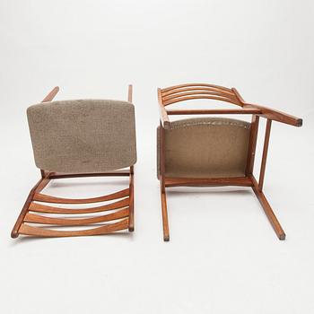 STOLAR, 4 st, teak, Danmark, 1960-70-tal.