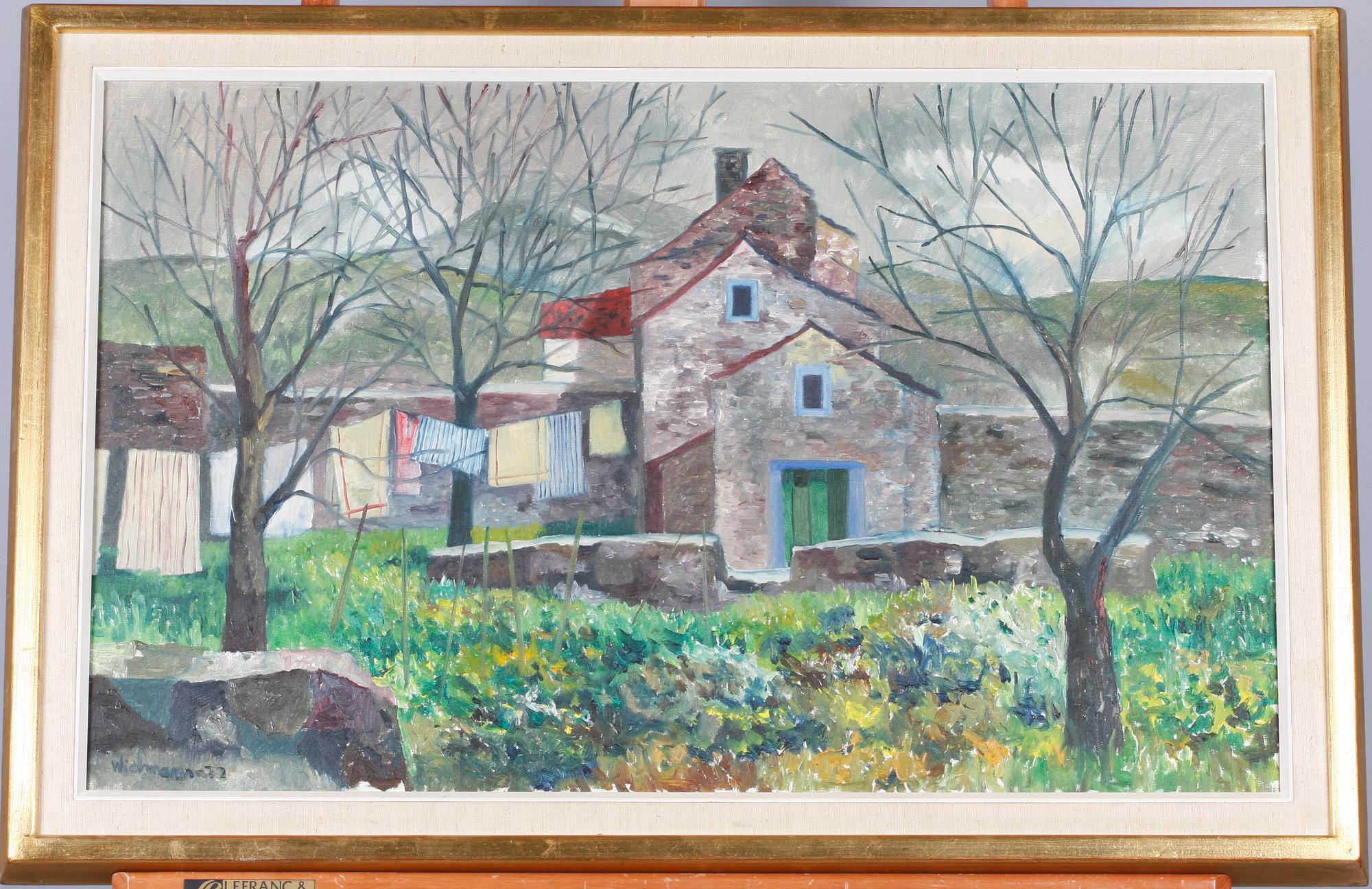 WICHMANN, HARRY, olja på duk, sign o otydl dat.