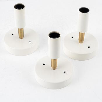 A set of three wall lamps, by Jonas Bohlin, "Star", Örsjö Lighting.