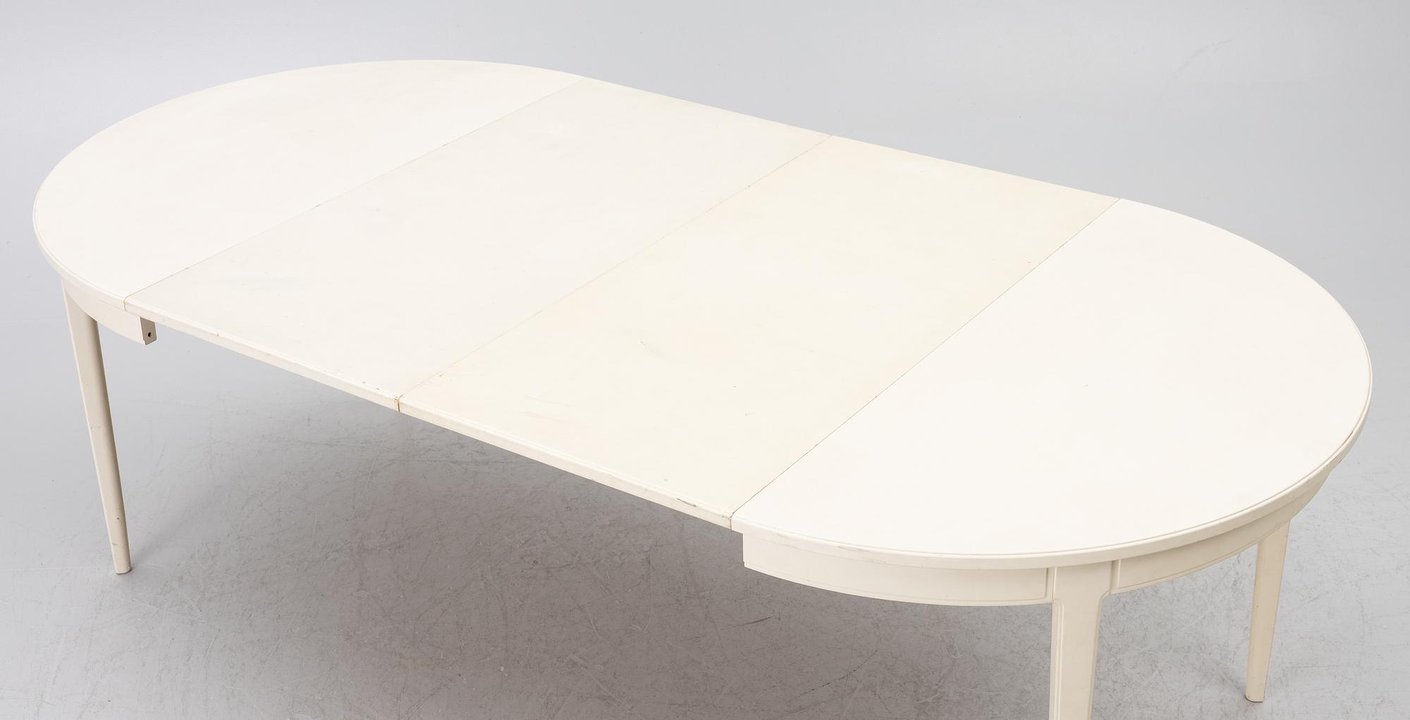 Carl Malmsten, Dining table, "Herrgården", late 20th century.