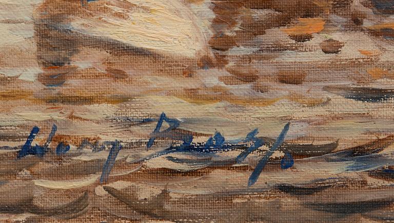 WIM BOS, olja på duk, signerad.