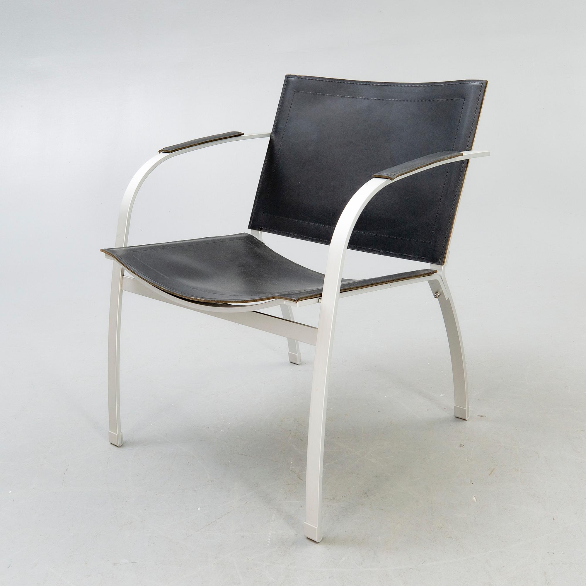 Tord Björklund, armchair, Ikea, "Stockholm", 1990.
