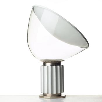 Achille Castiglioni, & Pier Giacomo, bordslampor 1 par, "Taccia", Flos, Italien 1960-70-tal.