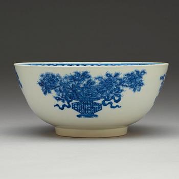 A soft paste punch bowl, Qing dynasty, Qianlong (1736-95).