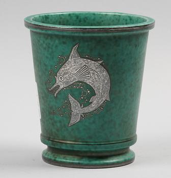 VAS, keramik, "Argenta", Wilhelm Kåge, Gustavsberg.