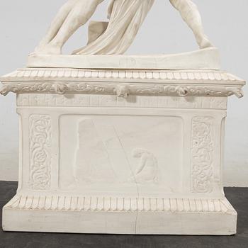 Johan Peter Molin, after, "Belt buckle" Gustavsberg parian around 1900.