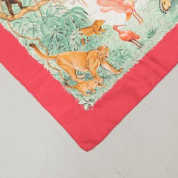 Hermès, scarf "Equateur", vintage.