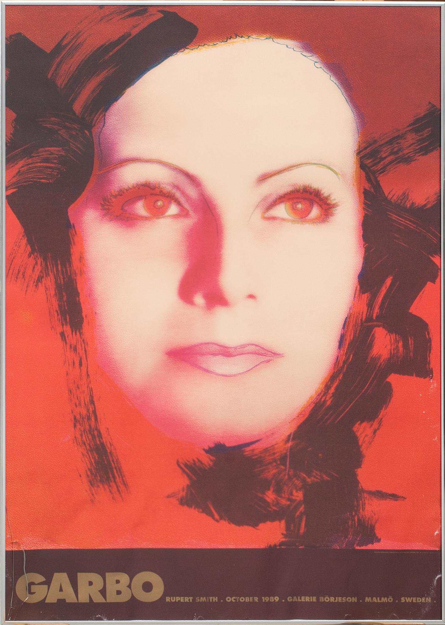 AFFISCH, Galerie Börjeson, Rupert Smith 1989.