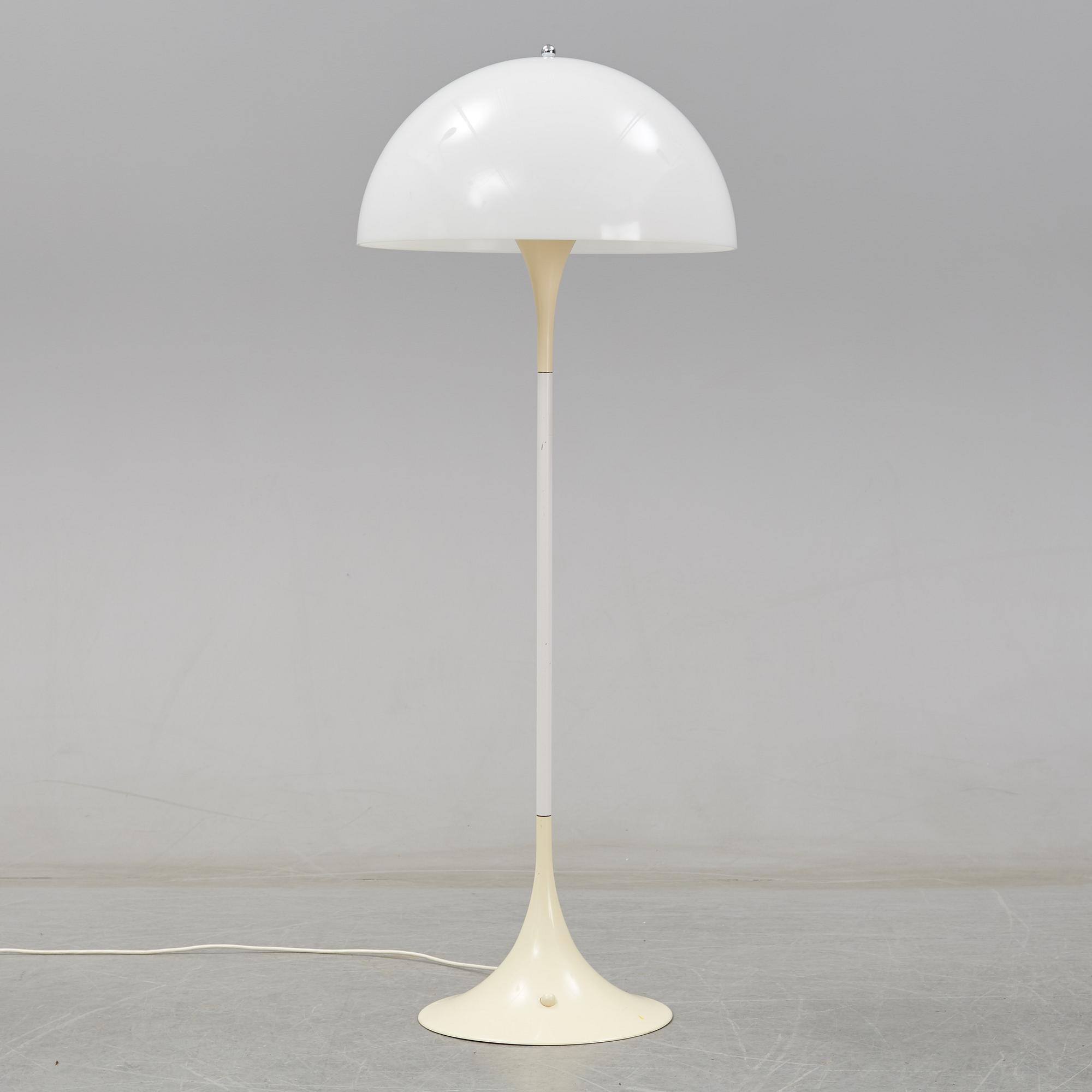 ERNER PANTON, a 'Pantella' floor light, Louis Poulsen, Denmark.