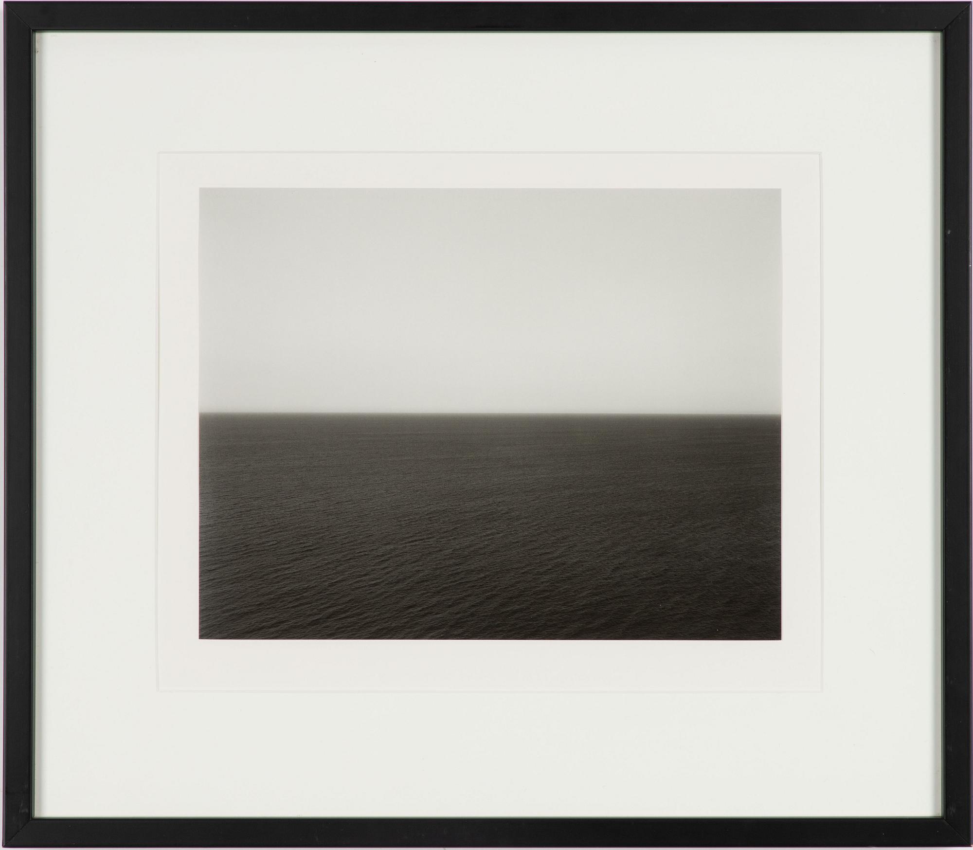 Hiroshi Sugimoto, "Ionian Sea Santa Cesaria 1990".